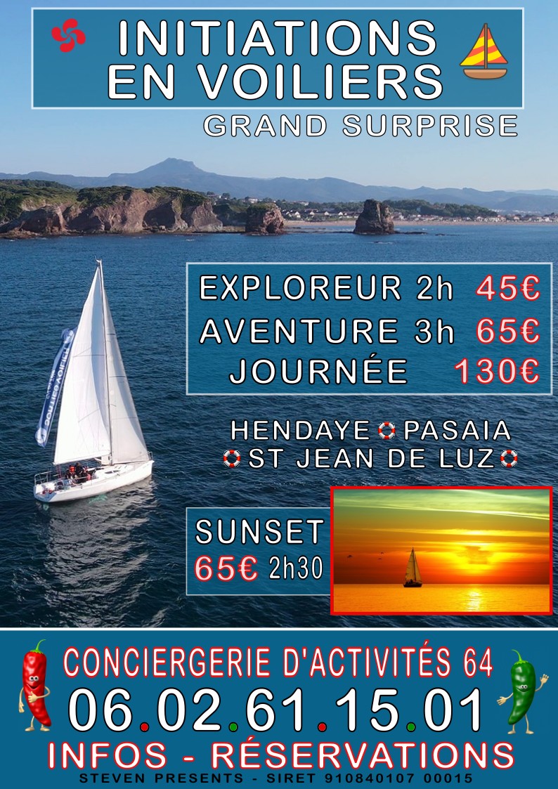 Initiation en Voilier et Sunset