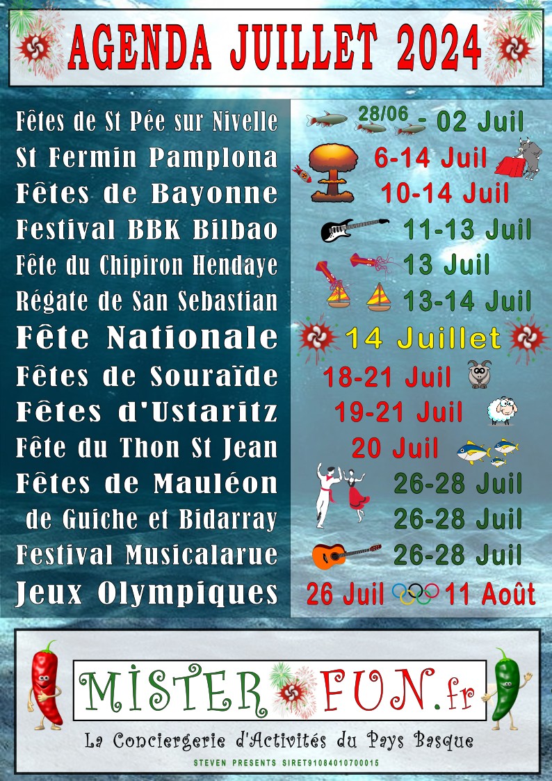 AGENDA-JUILLET