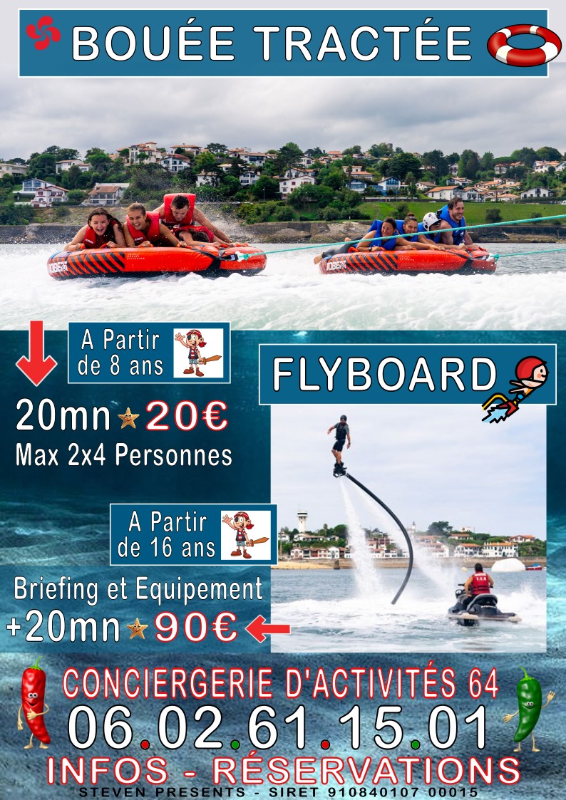 Bouée Tractée – Flyboard