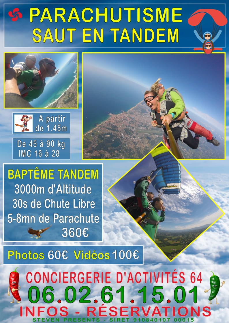 Saut en Parachute