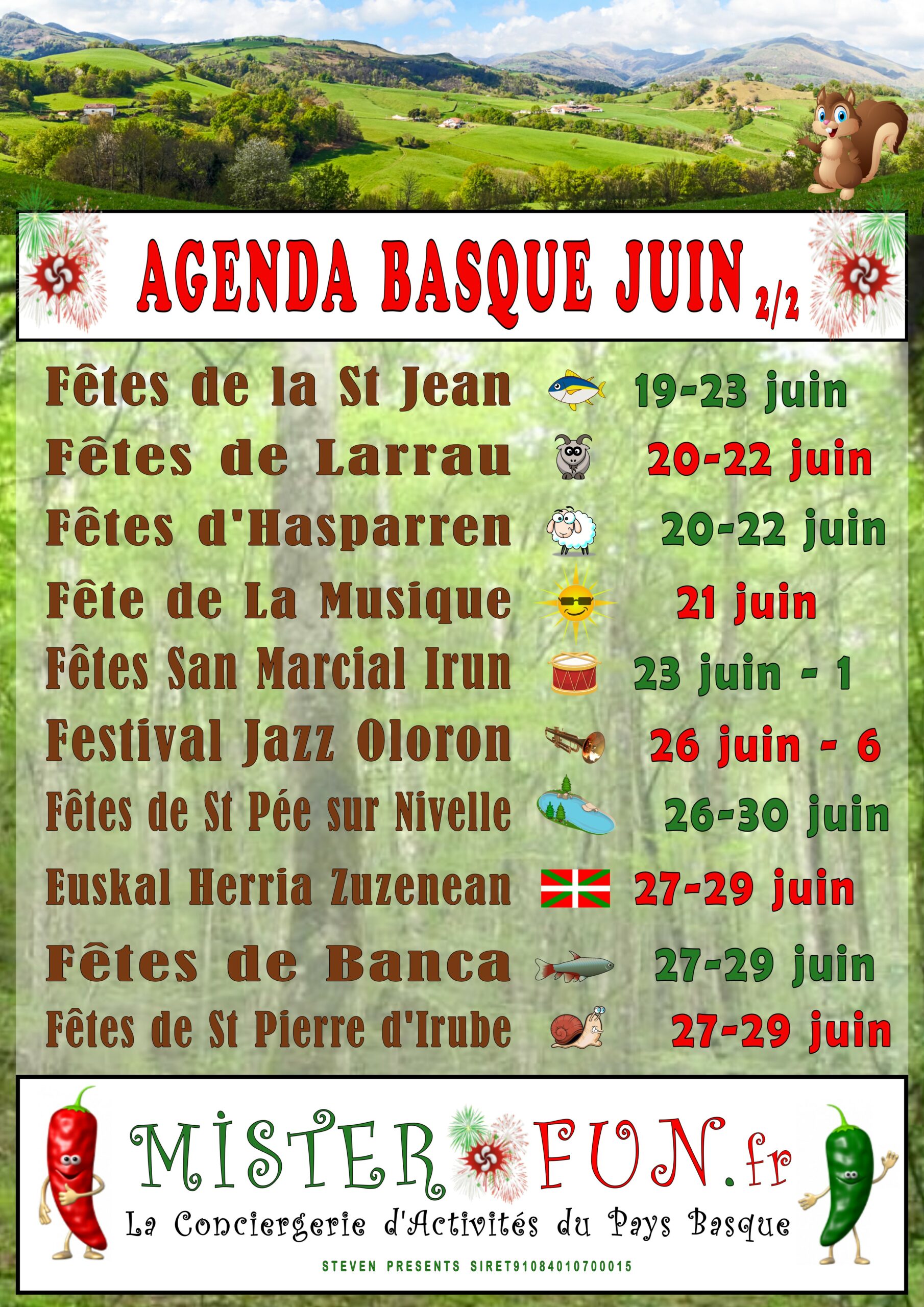 AGENDA JUIN 2
