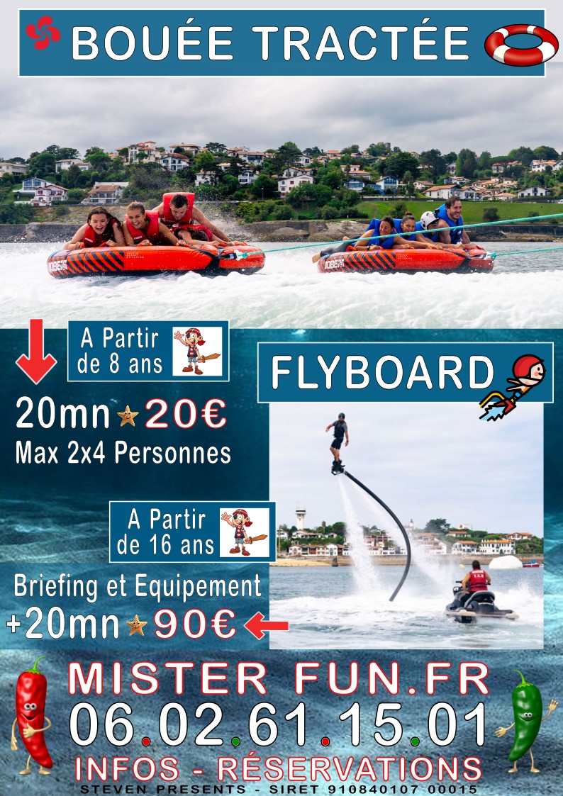 Bouée Tractée – Flyboard