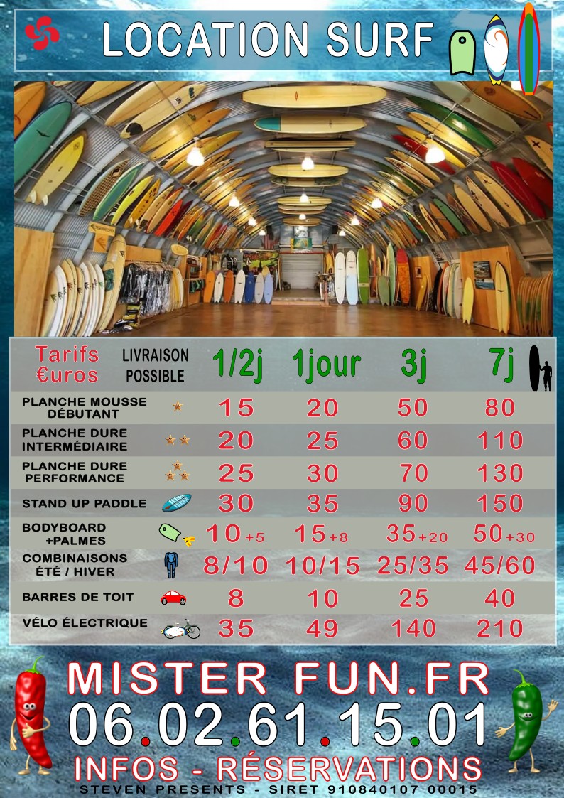 Location Surf Shop