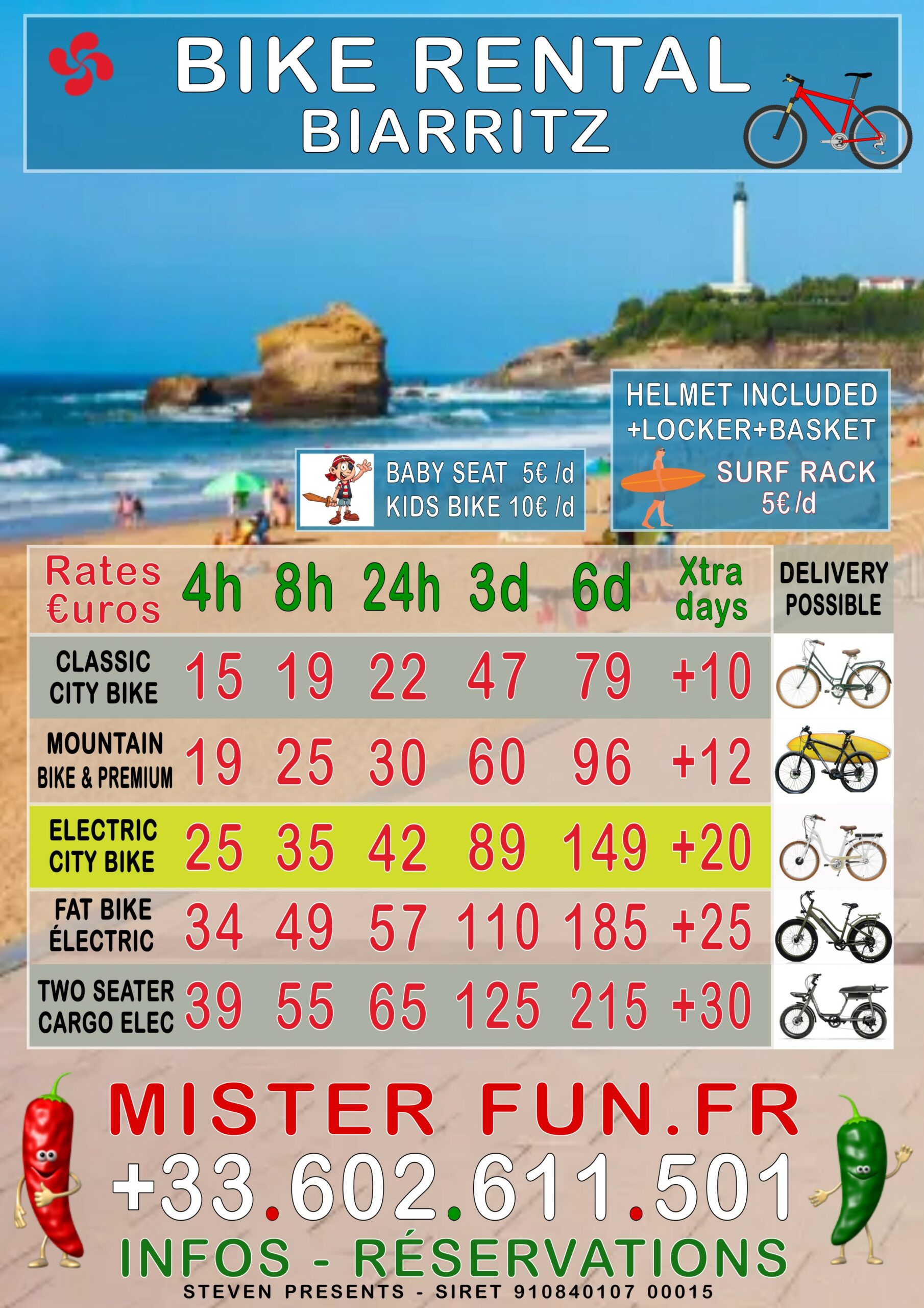 E / Bicycle Rental
