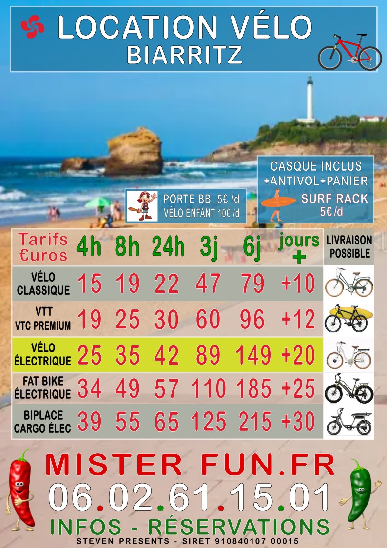 Location Vélos / Électriques