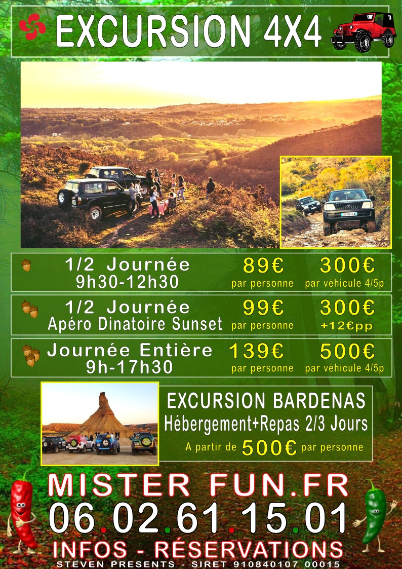 Excursion en 4×4