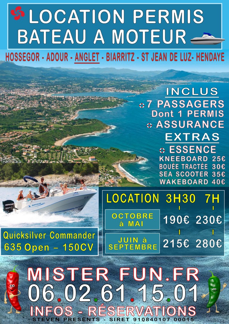 Location Bateau à Moteur
