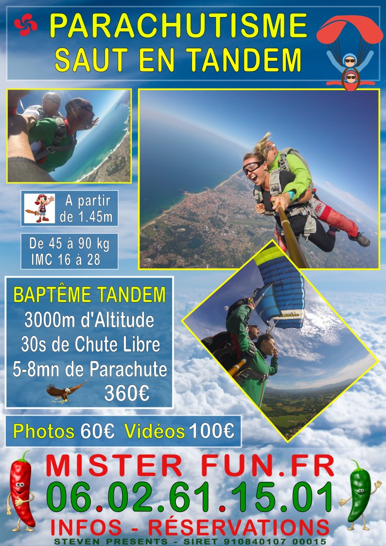 Saut en Parachute