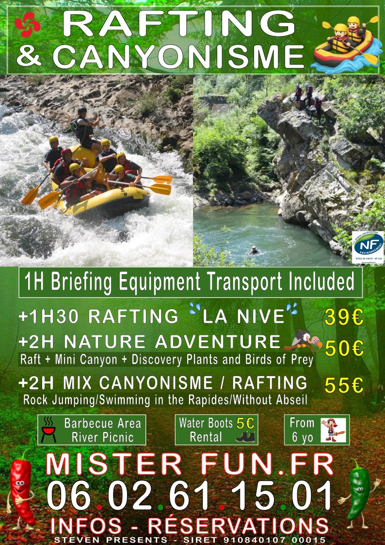 Rafting and Canyonisme