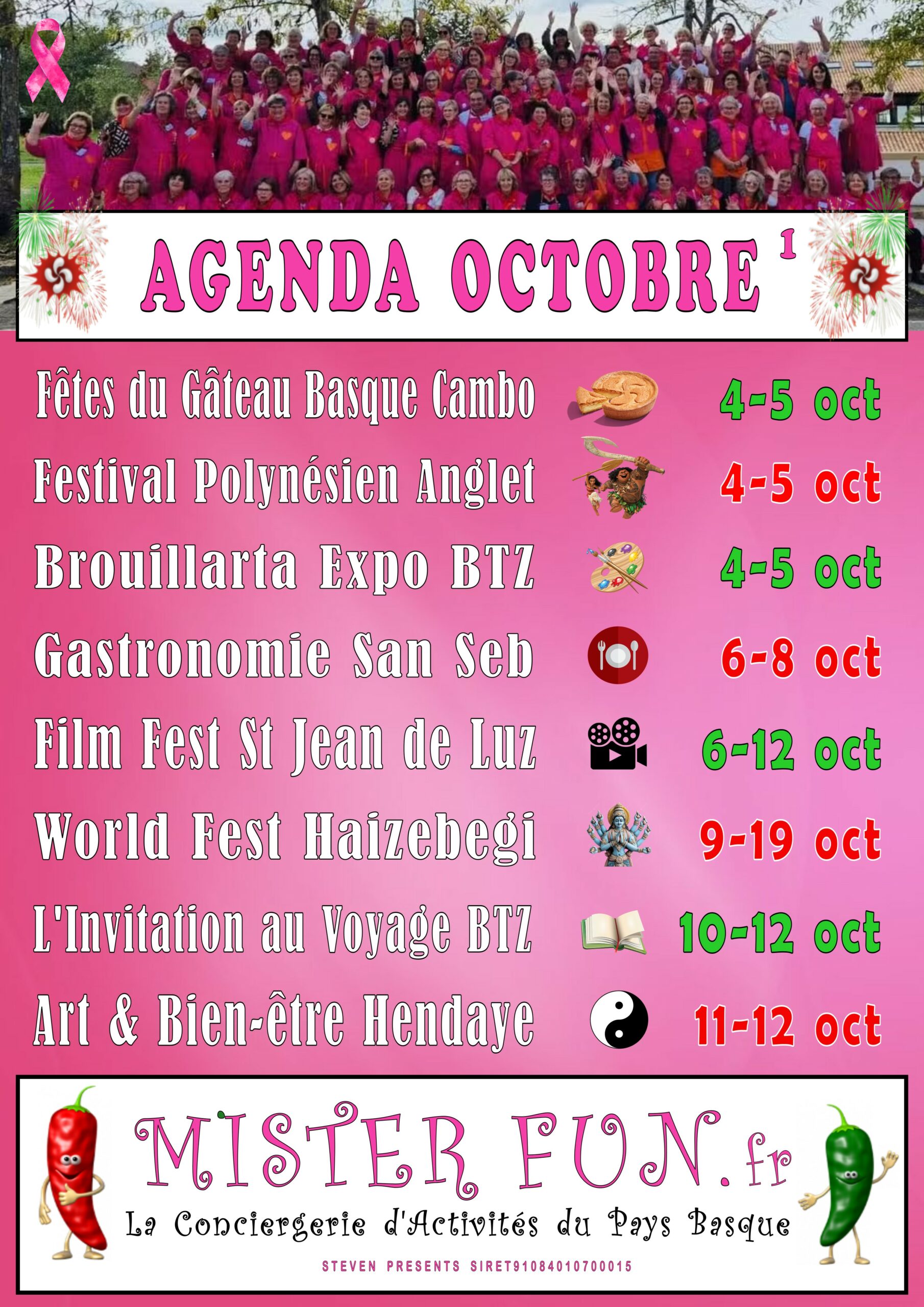 AGENDA OCTOBRE