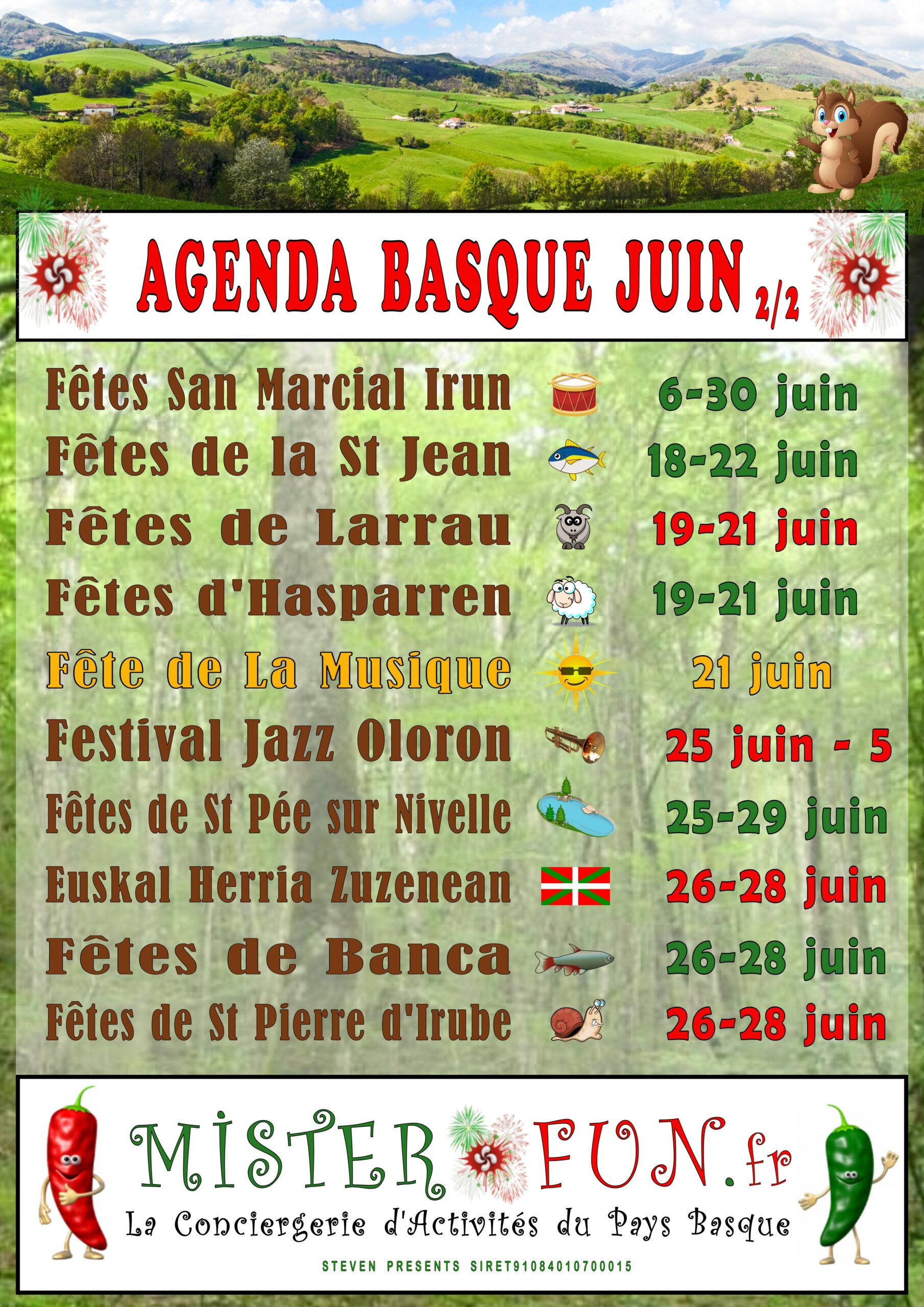 AGENDA JUIN 2