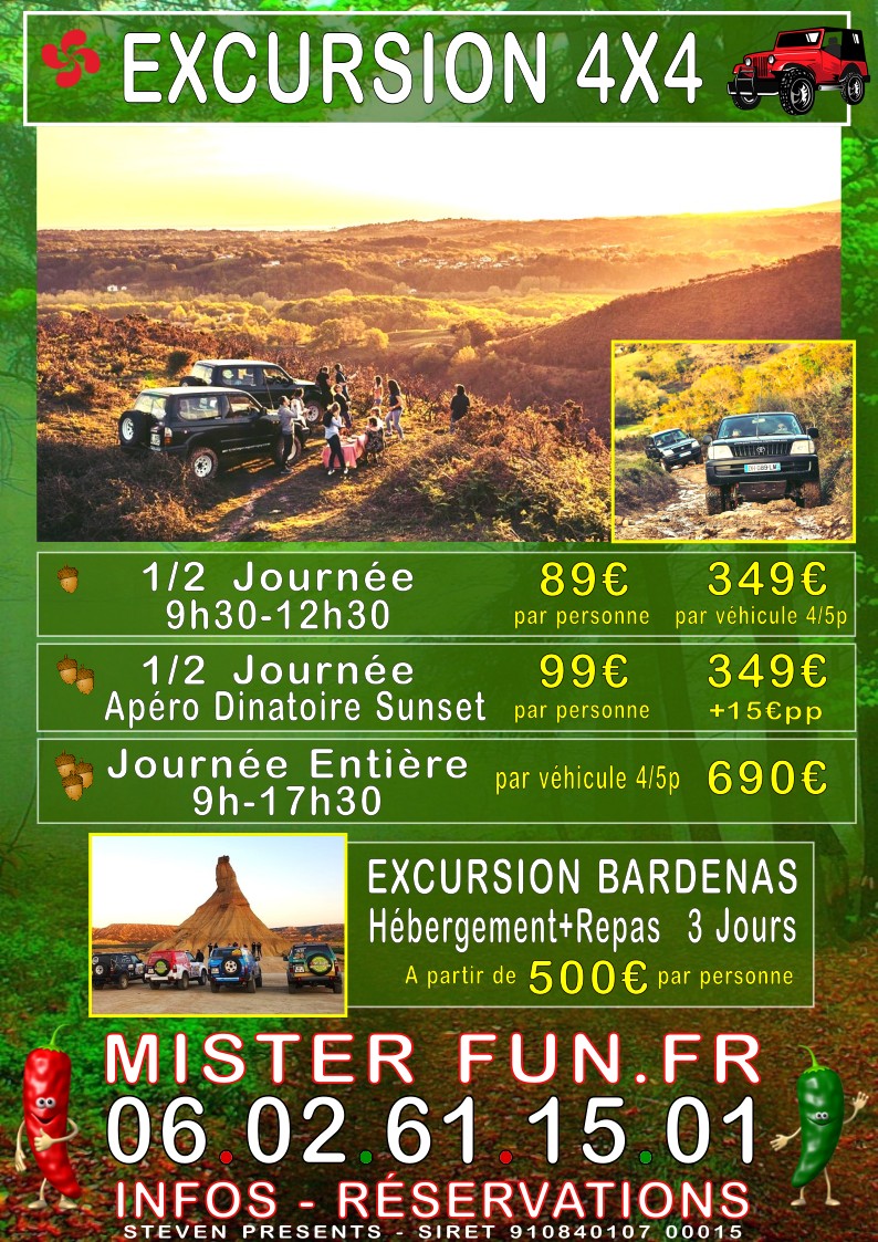 Excursion en 4×4