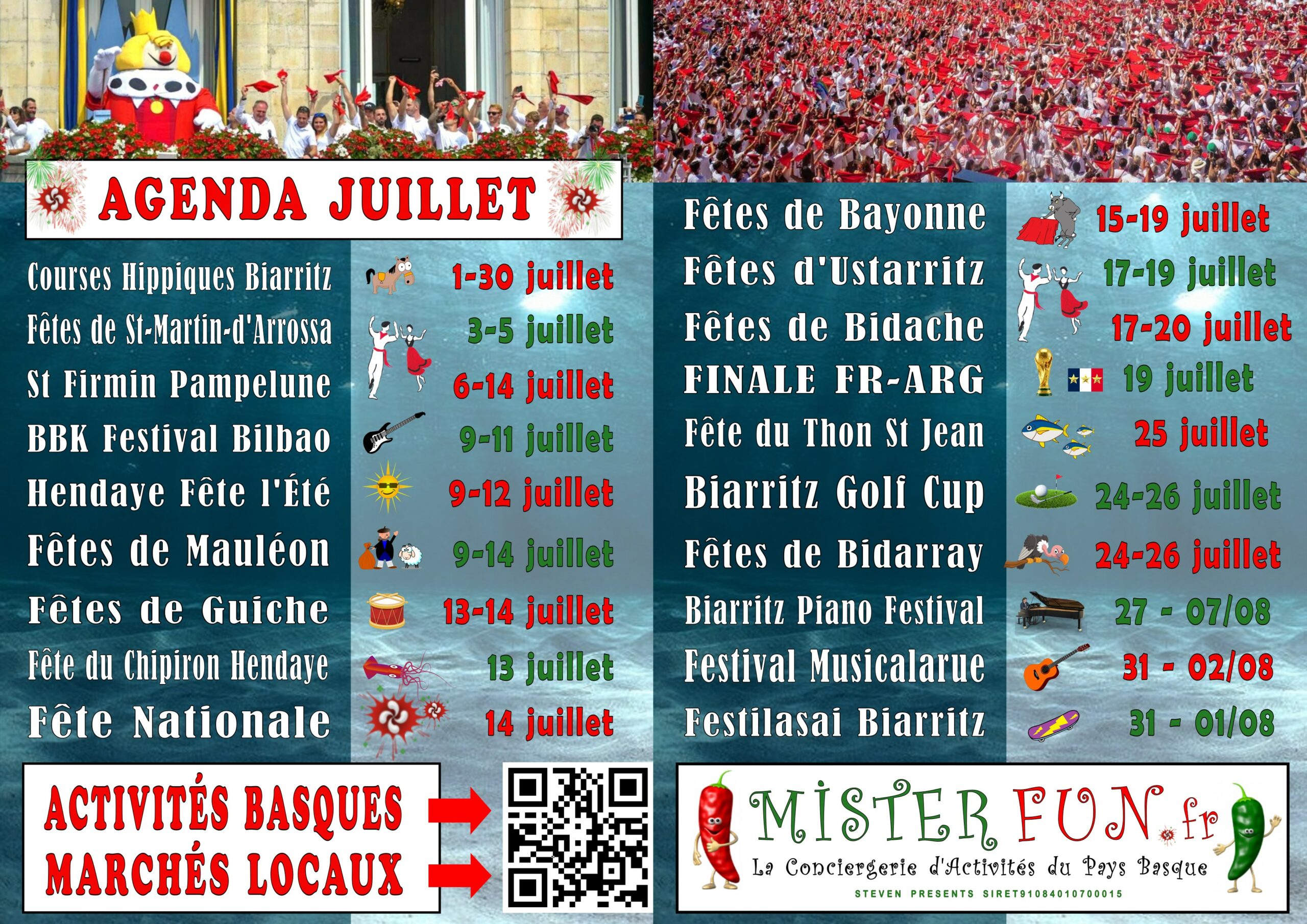 AGENDA JUILLET 3