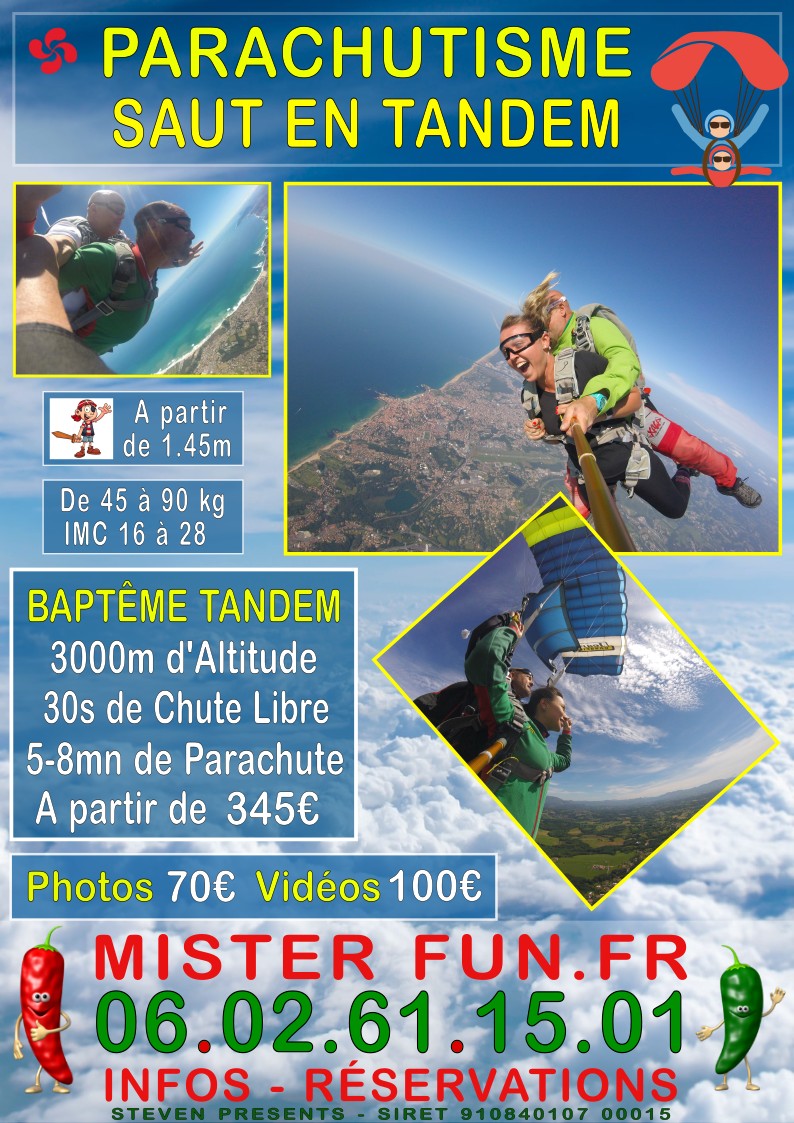 Saut en Parachute